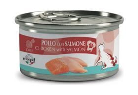 Marpet Chef Cat Chicken with Salmon 80gr  - konservi ar vistas gaļu un lasi