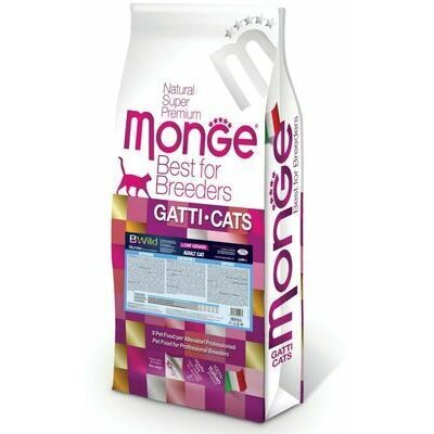 Monge Cat Breeder BWild Low Grain Adult Anchovies 10 kg