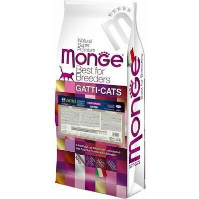 Monge Cat Breeder BWild Low Grain Kitten Goose 10 kg