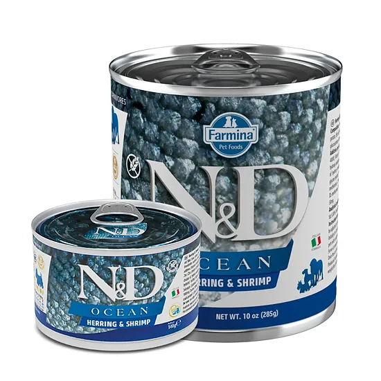 N&D DOG OCEAN HERRING SHRIMPS 285G