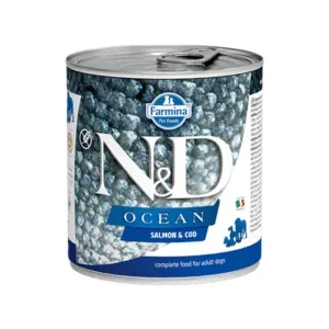 N&D DOG OCEAN SALMON CODFISH 285G