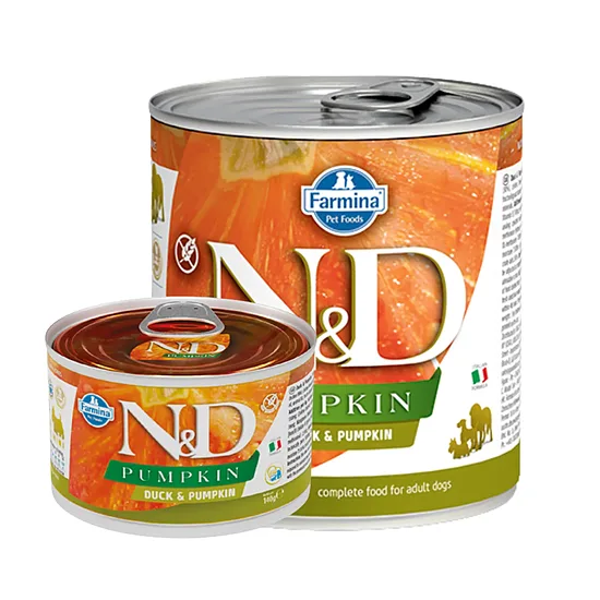 N&D DOG PUMPKIN DUCK ADULT 285G