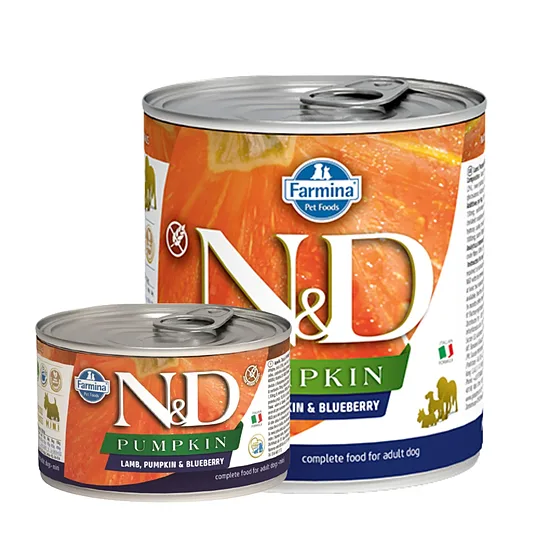 N&D DOG PUMPKIN LAMB BLUEBERRY 140G 