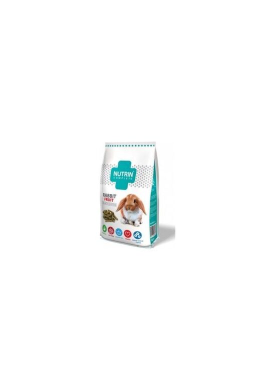NUTRIN Complete Rabbit Fruit 1.5 kg - COMPLETE EXTRUDED FEED WITH FRUIT FOR RABBITS FROM 8 MONTHS OF AGE