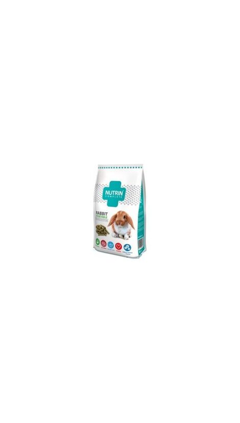 NUTRIN Complete Rabbit Vegetable 1.5kg - COMPLETE EXTRUDED FEED WITH VEGETABLES FOR RABBITS FROM 8 MONTHS OF AGE