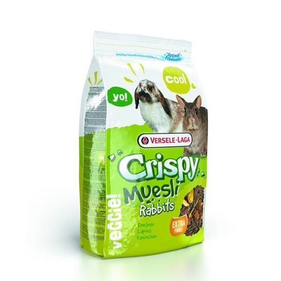 Versele-Laga Prestige Crispy Muesli Rabbits 1kg – barība pundurtrušiem un trušiem