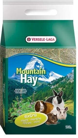 Versele-Laga Hay Mountain 500g - siens grauzējiem  no ekoloģiski tīras zāles ar kumelītēm