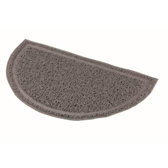 Trixie Cat litter tray mat, semi-circular, PVC, 41 × 25 cm - polivinilhlorīda paklājs kaķu tualetēm