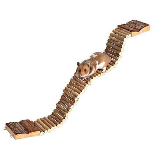 Aksesuārs grauzēju būrim Trixie Natural Living ladder, 7×55 cm