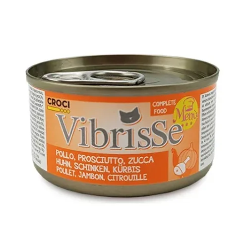 VIBRISSE CAT TUNA & CHICKEN & PUMPKIN MENU 70G