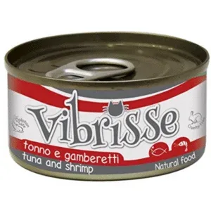 VIBRISSE CAT TUNA SHRIMPS NATURAL 70g