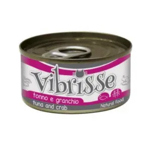 VIBRISSE CAT TUNA CRAB NATURAL 70G