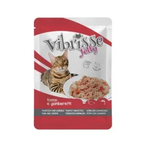 VIBRISSE CAT TUNA SHRIMP JELLY 70G