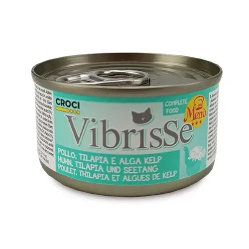 VIBRISSE CHICKEN TILAPIA & KELP MENU 70G