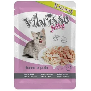 VIBRISSE KITTEN TUNA & CHICKEN JELLY 70G