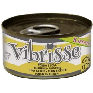 VIBRISSE KITTEN TUNA EGGS 70G