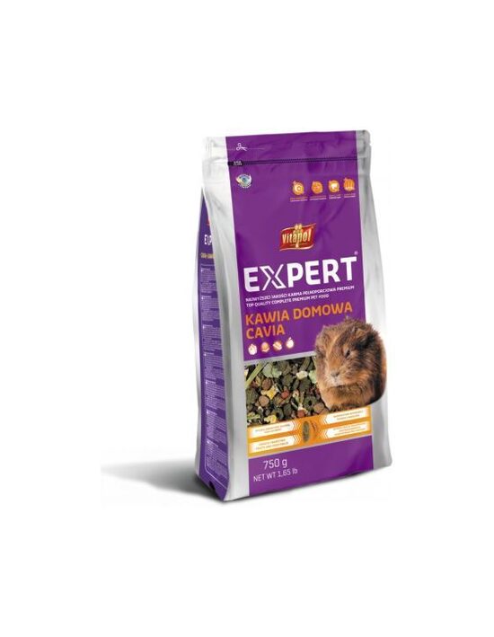 Vitapol EXPERT pilnvertīga barība jūrascūciņām 750 g