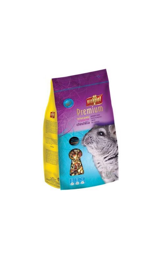 Vitapol PREMIUM Chichilla 750 g - pilnvertīga barība šinšilām 