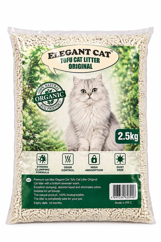 Elegant Cat Tofu Cat Litter Original 2,5kg