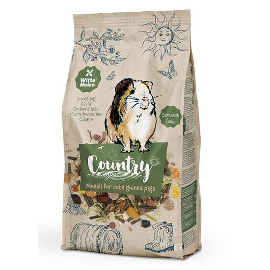 Witte Molen Country Guinea Pig, 850g - barība jūras cūciņām