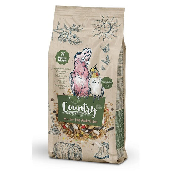 Witte Molen Country Large Parakeet & Cockatoo, 550g - barība vidējiem papagaiļiem