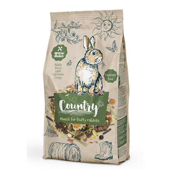 Witte Molen Country Rabbit, 2.5kg - barība trušiem un pundurtrušiem