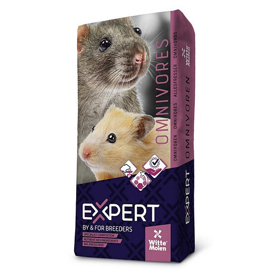 Witte Molen Expert Rodent Muesli, 15kg - muslis visiem grauzējiem, bez zāles granulām
