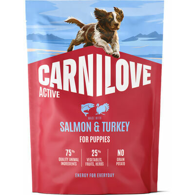 Carnilove Dog Active Puppy Salmon & Turkey 1,5 kg