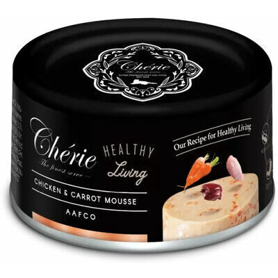 Cherie Cat Chicken and Carrot Mousse 80 g