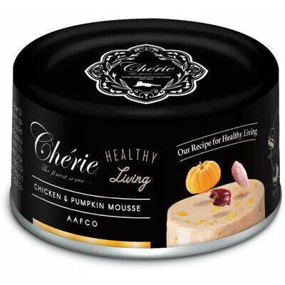 Cherie Cat Chicken and Pumpkin Mousse 80 g
