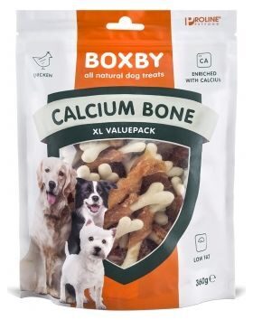 BOXBY CALCIUM BONE 360g - KALCIJA KAULIŅI PIEAUGUŠIEM SUŅIEM