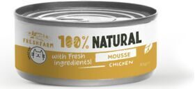 Prefera Fresh Farm CAT Mousse with chicken 85 gr - mīksta gaisīga pastete pieaugušiem kaķiem (ar vistas gaļu)