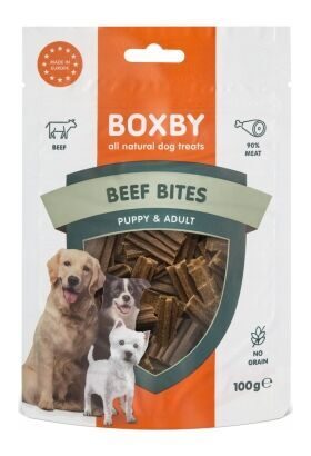 Boxby Beef Bites 100g 