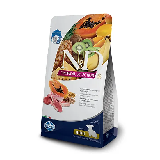N&D DOG TROPICAL SELECTION LAMB PUPPY MINI 5kg