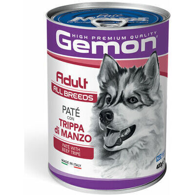 Gemon Dog All Breeds Adult Pate with Beef Tripe 400 g