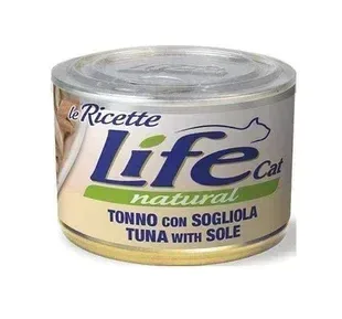 LIFE CAT Natural TUNA with SOLE 150g (tuncis ar buti)