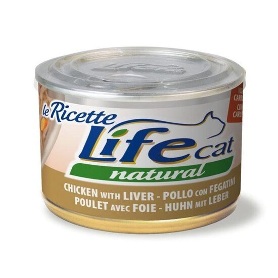 LIFE CAT Natural Chicken with Liver and carrot 150g