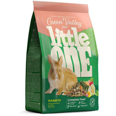 Little One "Green Valley" Rabbit 750 g - barība trušiem