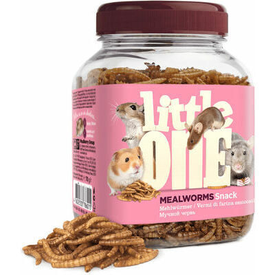 Little One Mealworms 70 g – mealworms for omnivorous rodents