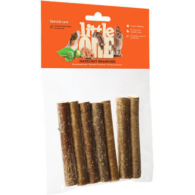 Little One snack "Nibble hazelnut branches" 7 pcs. - hazelnut branches