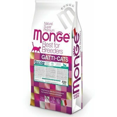 Monge Cat Breeder Hairball Rich in Chicken 10 kg