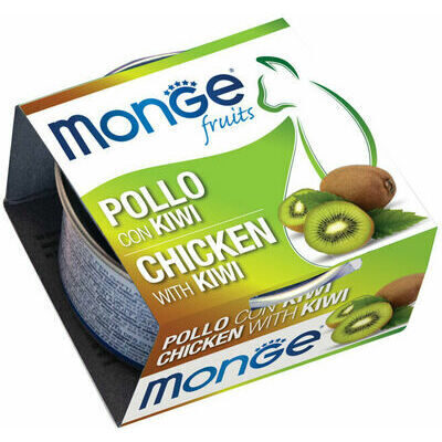 Monge Cat Fruits Adult Chicken Flakes with Kiwi 80 g