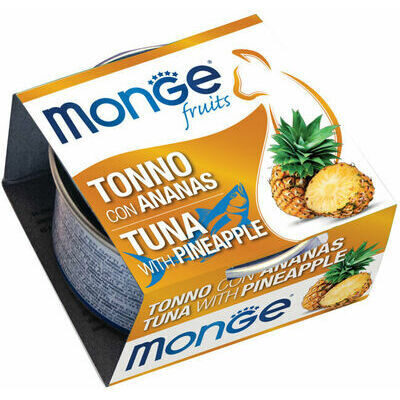 Monge Cat Fruits Adult Tuna Flakes with Pineapple 80 g