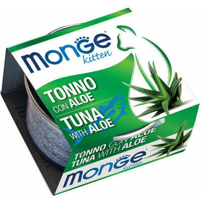 Monge Cat Fruits Kitten Tuna Flakes with Aloe 80 g
