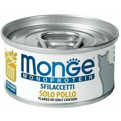 Monge Cat Monoprotein Flakes Only Chicken 80 g