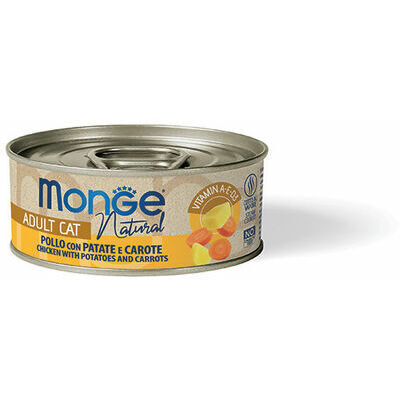 Monge Cat Natural Chicken with Potatoes and Carrots 80 g