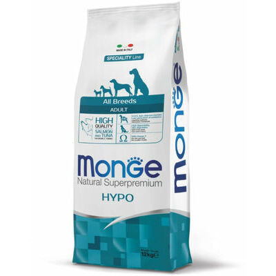 Monge Dog All Breeds Hypo with Salmon and Tuna 12 kg