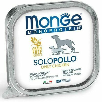 Monge Dog Monoprotein Pate Only Chicken 150 g