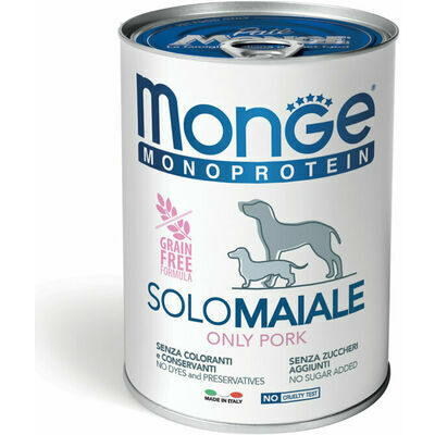 Monge Dog Monoprotein Pate Only Pork 400 g