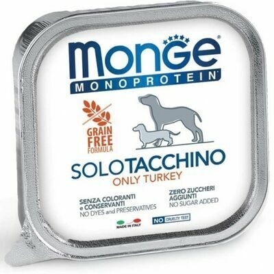 Monge Dog Monoprotein Pate Only Turkey 150 g